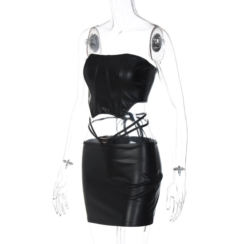 Sexy Slim Fit Top Hip Suit