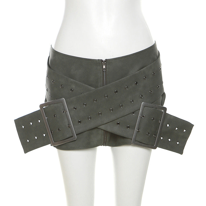 Sexy Summer Street Personality High Waist Slim Fit Skirt