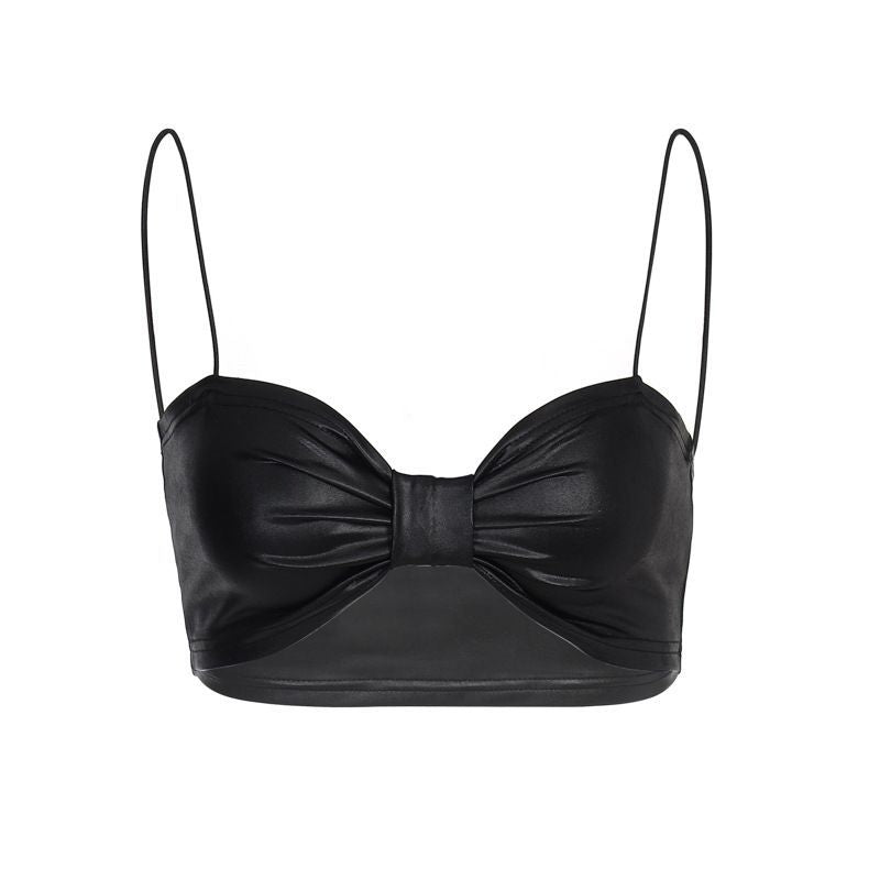 New Fashion Sexy Strappy Bow Vest