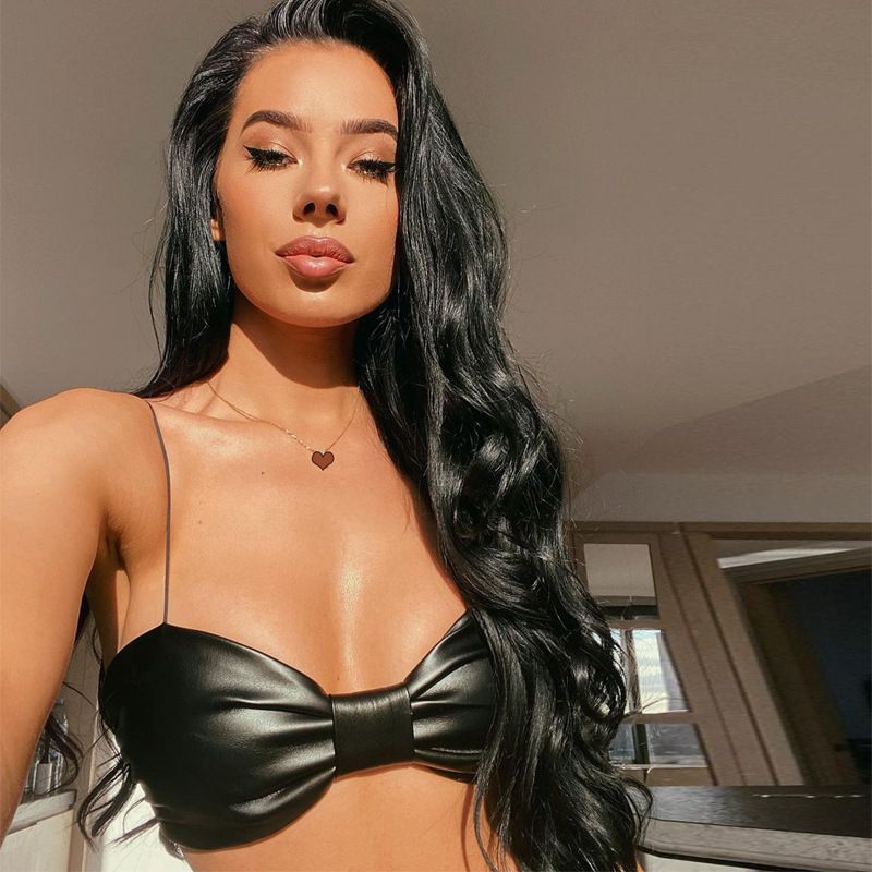 New Fashion Sexy Strappy Bow Vest