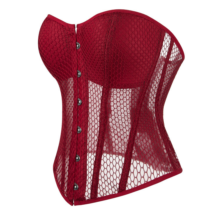 Mesh Temptress Corset Top