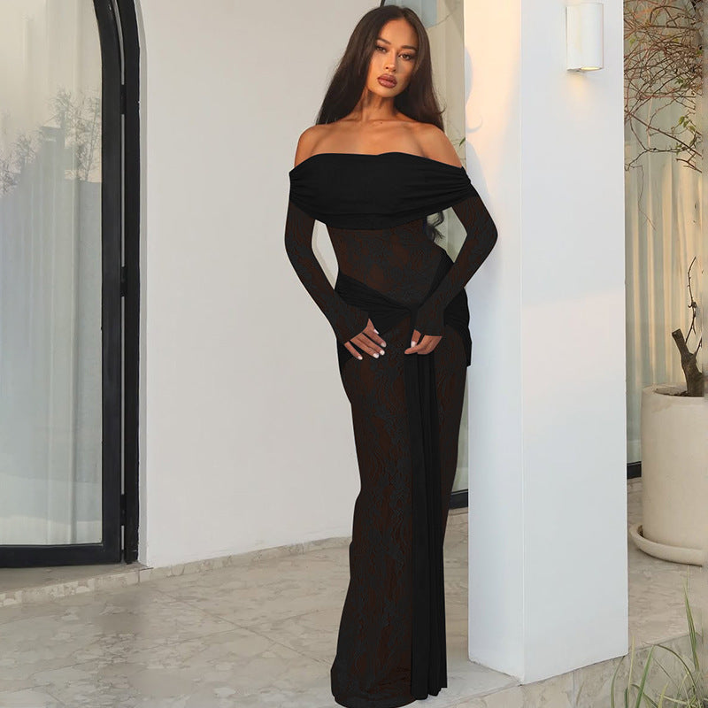 Ivory Enchantress Lace Maxi