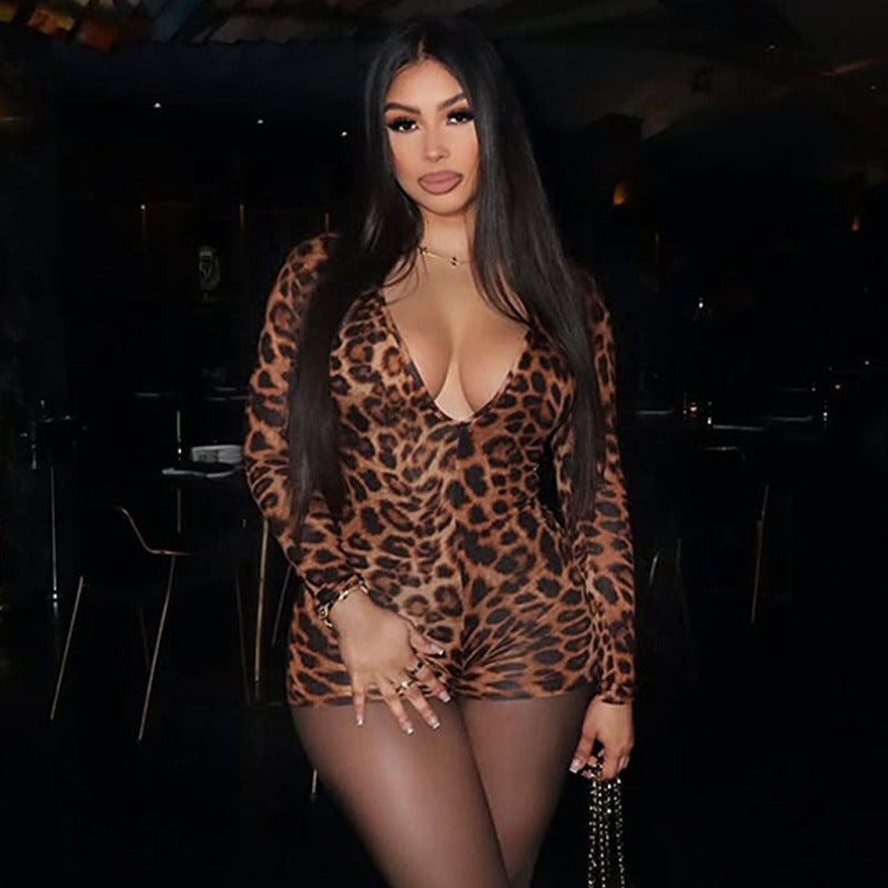Prowl Leopard Bodycon Jumpsuit
