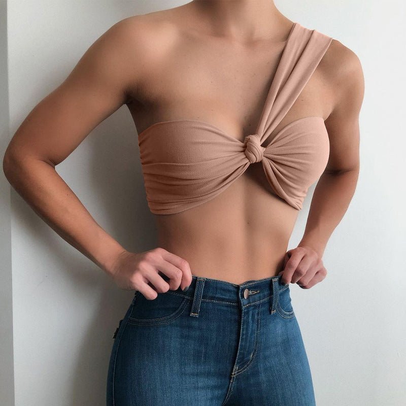 Crossfire Halter Crop Top