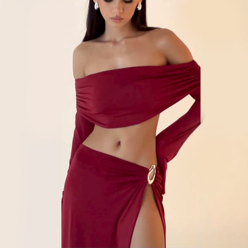 Noir Bandeau Slit Set