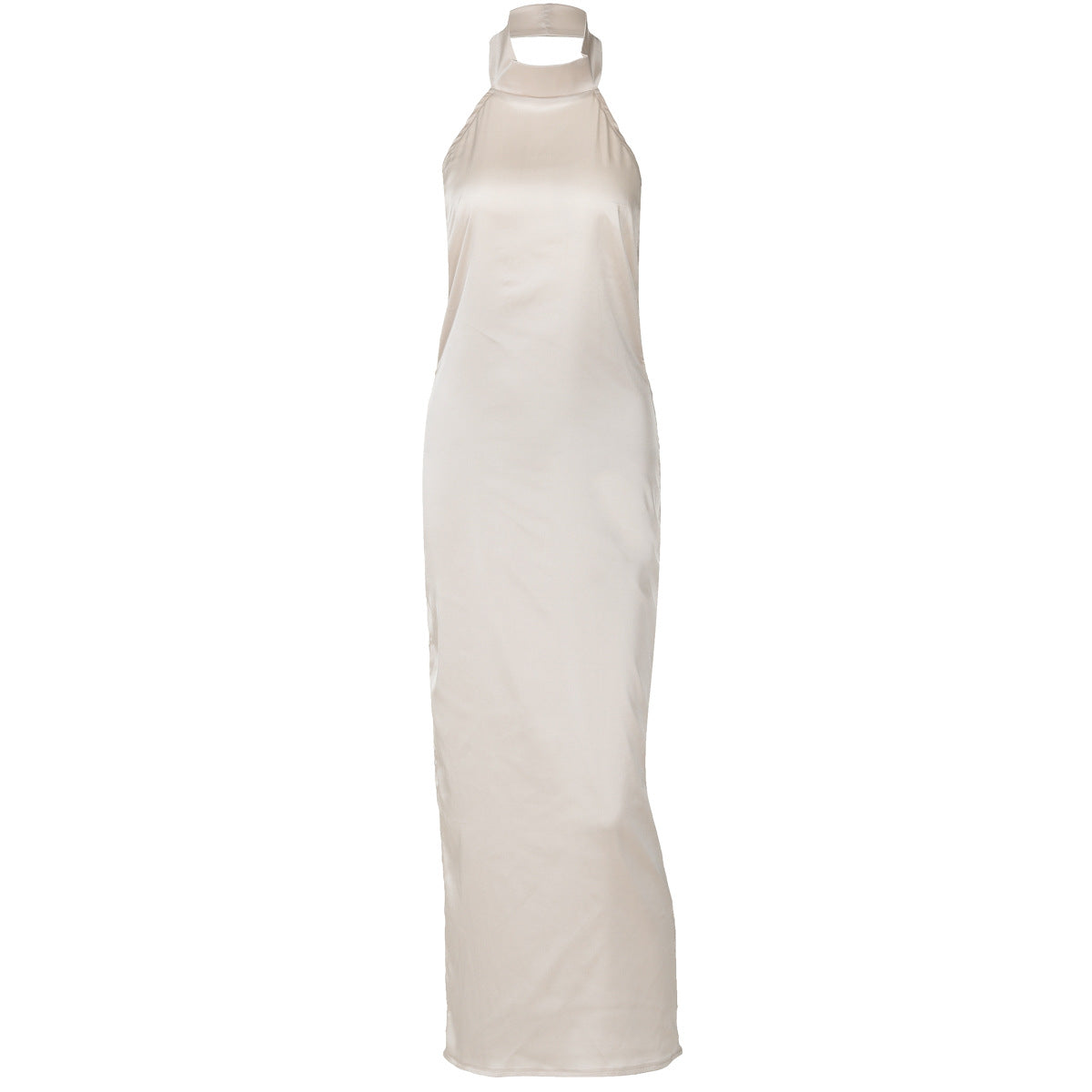 Liquid Gold Satin Halter