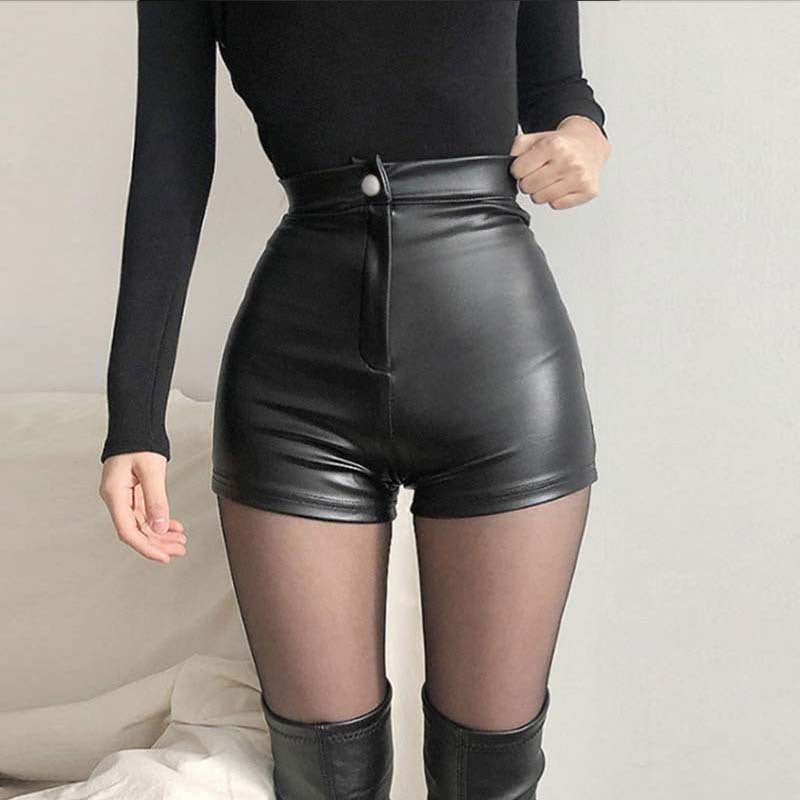 High End Shiny Short Shorts